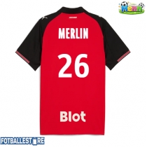 Stade Rennais Quentin Merlin #26 Hjemmedrakt 2025-26 Kortermet